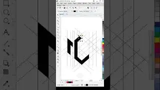 Creative Letter CM Logo Design #logodesign #shorts