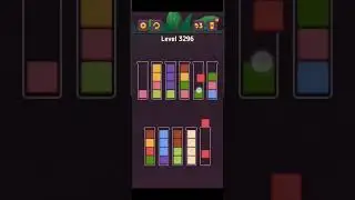 Complete Block King Sort Puzzle Level 3296