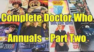 The Complete - Doctor Who + Dalek Annuals - World - BBC Books - Marvel - Puffin - Part 2