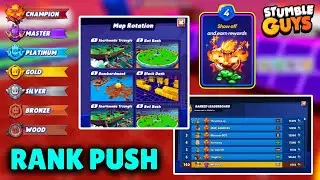 🥇 GLOBAL RANK PUSH SEASON 6  | Stumble guys Live Stream | Mr. Yash