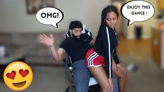 Surprising My Boyfriend With A Lap Dance! *HE'S IMPRESSED*