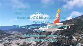 Landing at Paro Channel Intro