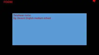 Example of Database name created
