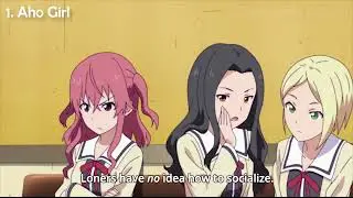 When teenager girls in anime get drunk and out of control  ||Drunk girls  Funny Anime Moments