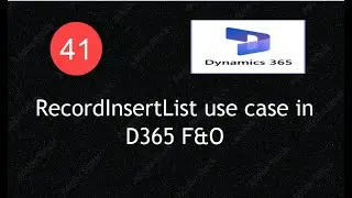 How to use RecordInsertList |Faster Way to Insert Multiple Records| Lecture 41|