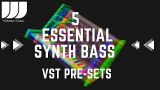 5 Essential Synth Bass VST Plug ins you need for Funk Disco House Soul Boogie music.