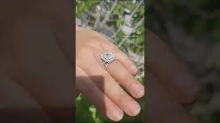 Diamond Engagement Ring With 3 Carats Of Diamonds