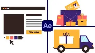 2D Explainer Product Animation | After Effects Tutorials