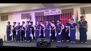 Mindat Kaang Traditional Dance- 76th Chin National Day 2024