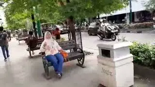 JALAN-JALAN PAGI HARI DI MALIOBORO YOGYAKARTA