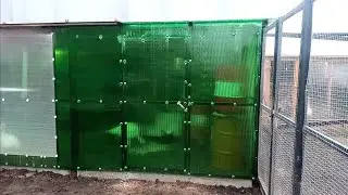 Закрытый навес для животных.Часть 2