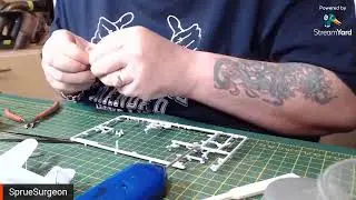 Live Vanilla build of Airfix 1:72 Curtiss Tomohawk IIB
