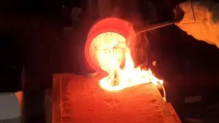 Casting a Shibuichi Knife and Ingot using a Copper Silver alloy
