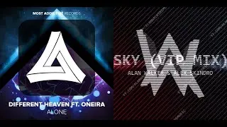 Alan Walker x Alex Skrindo - Sky VIP / Different Heaven ft. Oneira - Alone [Mashup] | RaveDJ