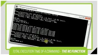 'Total Execution time' of a command in CMD - The RC Function | By Rob van der Woude
