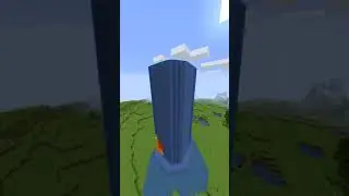 HOW to Build HUGE cobblestone tower in MINCRAFT 🤯 