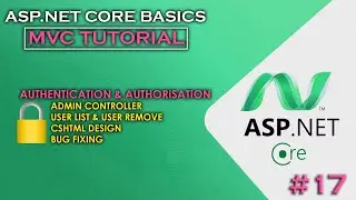 ASP.NET CORE MVC | Beginner Tutorial | Admin Controller & Bug Fixing #17