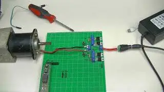 Basic 4-Transistor MOSFET H-Bridge