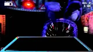 Все аниматроники FNAF 1,2,3 за 25 секунд (Five nights at Freddy's)