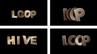 AE LIKE 3D text intro ALIGHT MOTION (PRESET )FREE XML LINK IN DESCRIPTION #alightmotion