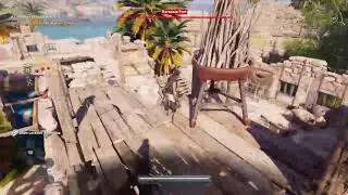 Successful brazier sabotage in Assassin's Creed Odyssey