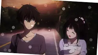 Oreki x Chitanda Love Edit Daddy Style | 🎶 Sweater Wheater | ♨ Hyouka