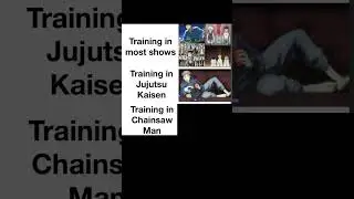 Anime Meme: Training in Anime Be Like