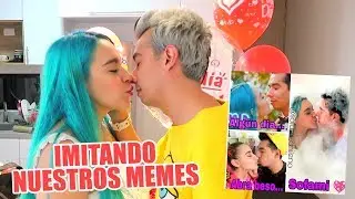 Imitando Nuestros Memes de aMOR con Sofia Castro - Ami Rodriguez