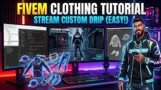 How To Stream Custom FiveM Clothing Without A CFX Subscription | Beginner's Tutorial