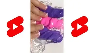 Satisfying Slime Video | Relaxing Slime ASMR #Shorts | P135