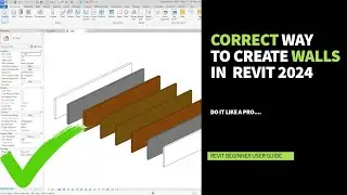 How to Create Walls in Revit 2024