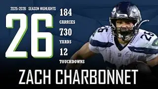Zach Charbonnet || 2025-2026 Seattle Seahawks Highlights