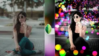 Snapseed Bokeh Effect Editing Tricks | Snapseed Night Bokeh Photo Editing | Snapseed Photo Editing
