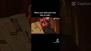 It begins with “hello world” 