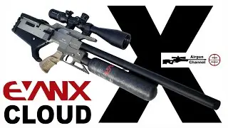 Evanix CLOUD Ultra PLUS (2026 Veradium Air) New X-Valve (Semi-Auto .30 caliber) PCP Air Rifle