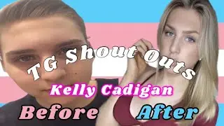 Transgender Shout Outs #0059 🏳️‍⚧️ (Kelly Cadigan) HRT Male To Female Transition Timeline.