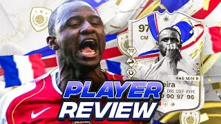 4⭐5⭐ 97 GREATS OF THE GAME ICON VIEIRA SBC PLAYER REVIEW | FC 24 Ultimate Team