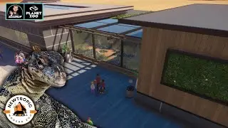 Planet Zoo Reptile House - Nile Monitor | Newtropic Zoo ep 11 |