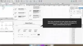 Axure Met Exercice 1 : Making a low fidelity homepage (from a real site)