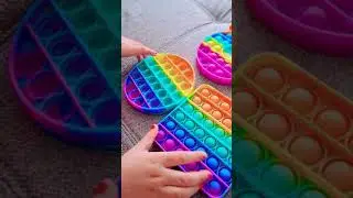 POP IT ASMR SATISFYING /POP IT FIDGET TOYS / PUSH POP  BUBBLE 