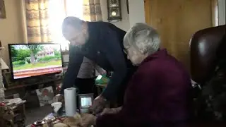 Last visit to Granny Marie's in Scotland before leaving for Canada ❤️
