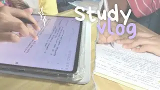 productive moments 📚 getting things done 💯 // study vlog