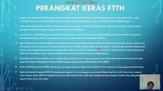 MENGENAL JARINGAN FTTH