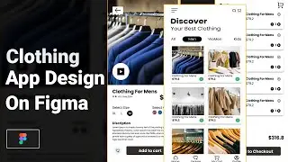 Clothing App UI | Figma Tutorial 2021 | UI Design