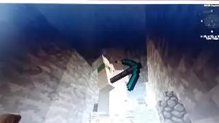 Minecraft. Как создать новый мир? Первое добытое золото! Моя шахта в доме!Часть 5