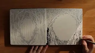 Creating the foreground for an Altered Book - video one