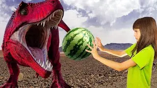 Я попала в мир ДИНОЗАВРОВ !!! Юрский период ! Зубатые ДИНОЗАВРЫ - шок ! ДИНОЗАВРОАПОКАЛИПСИС !
