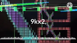 [Black Midi] 9kx2, 18 Million notes, TheSuperMarioBros2.