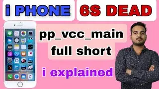 Iphone 6 - 6S Dead Solution, VCC Main Supply full Short |