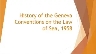 History of the Geneva Conventions on the Law